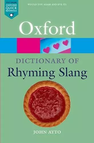 The Oxford Dictionary of Rhyming Slang cover