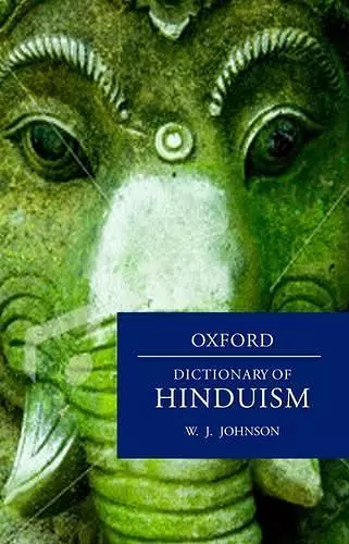 A Dictionary of Hinduism cover