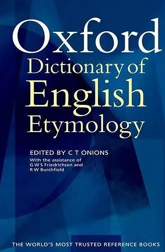 The Oxford Dictionary of English Etymology cover