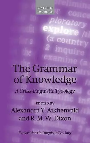 The Grammar of Knowledge cover