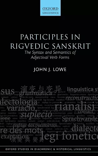 Participles in Rigvedic Sanskrit cover