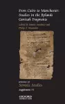 From Cairo to Manchester: Studies in the Rylands Genizah Fragments cover