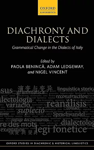 Diachrony and Dialects cover
