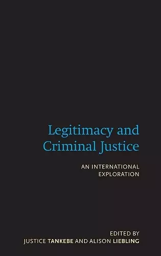 Legitimacy and Criminal Justice cover