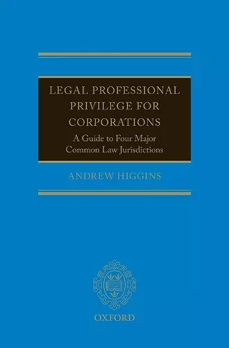 Legal Professional Privilege for Corporations cover