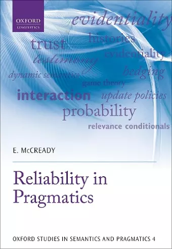 Reliability in Pragmatics cover