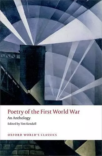 Poetry of the First World War cover