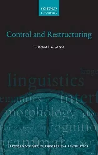 Control and Restructuring cover