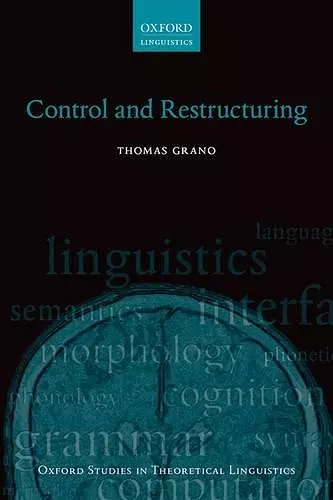 Control and Restructuring cover