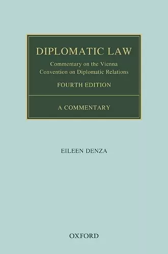 Diplomatic Law 4E cover