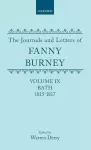 The Journals and Letters of Fanny Burney (Madame D'Arblay): Volume IX: Bath 1815-1817 cover