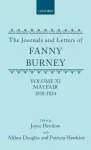 The Journals and Letters of Fanny Burney (Madame D'Arblay): Volume XI: Mayfair 1818-1824 cover