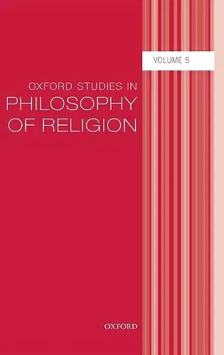 Oxford Studies in Philosophy of Religion cover