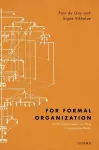 For Formal Organization cover