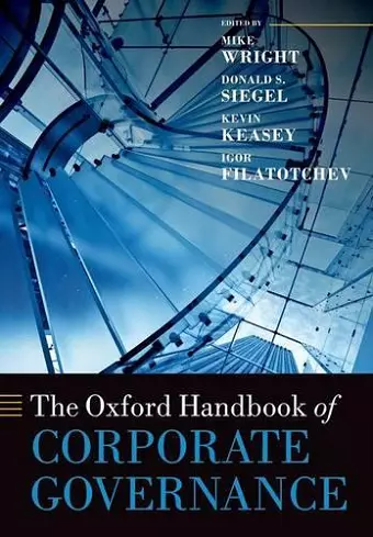 The Oxford Handbook of Corporate Governance cover