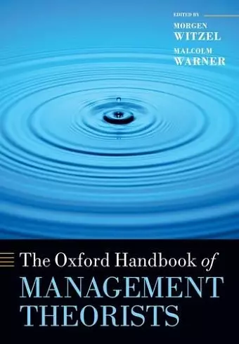 The Oxford Handbook of Management Theorists cover