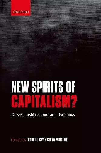 New Spirits of Capitalism? cover