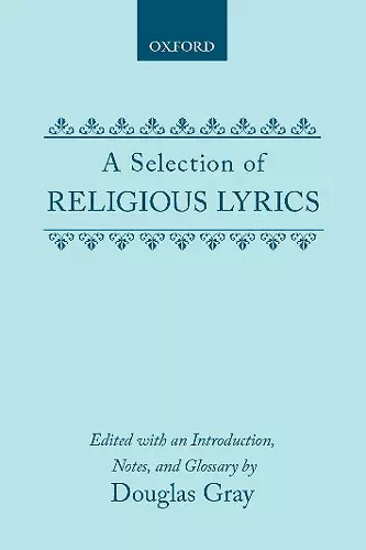 A Selection of Religious Lyrics cover