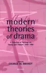 Modern Theories of Drama cover