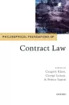 Philosophical Foundations of Contract Law cover