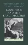 Lucretius and the Early Modern cover