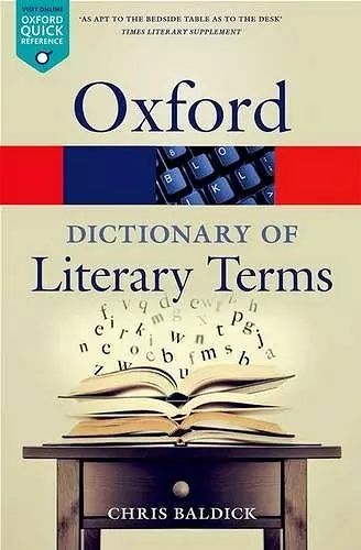 The Oxford Dictionary of Literary Terms cover