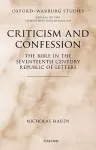 Criticism and Confession cover