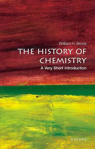 The History of Chemistry cover