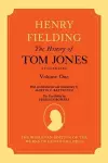 The History of Tom Jones A Foundling: Volume I cover