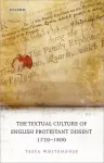 The Textual Culture of English Protestant Dissent 1720-1800 cover