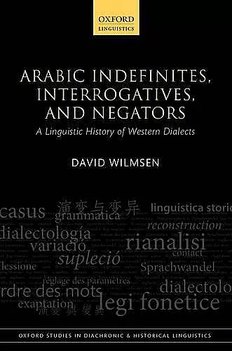 Arabic Indefinites, Interrogatives, and Negators cover
