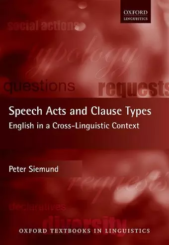 Speech Acts and Clause Types cover