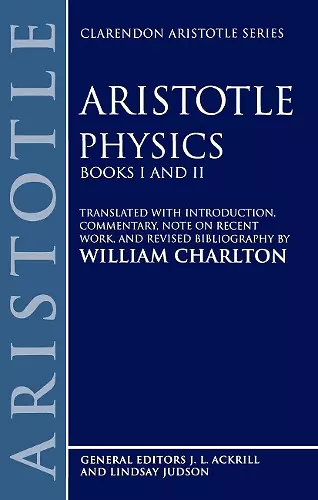 Physics Books I and II cover