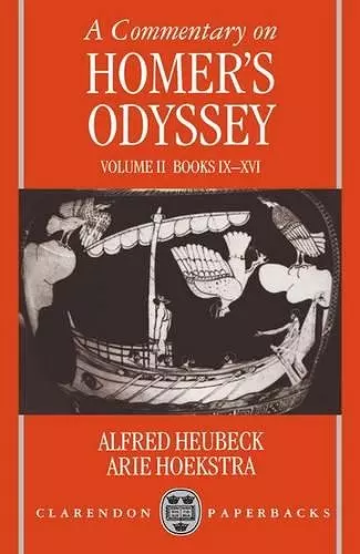 A Commentary on Homer's Odyssey: Volume II: Books IX-XVI cover