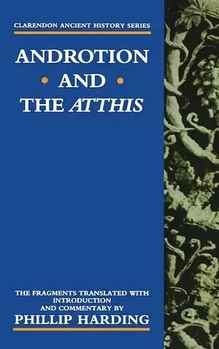 Androtion and the Atthis cover