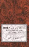 Horace Odes III Dulce Periculum cover