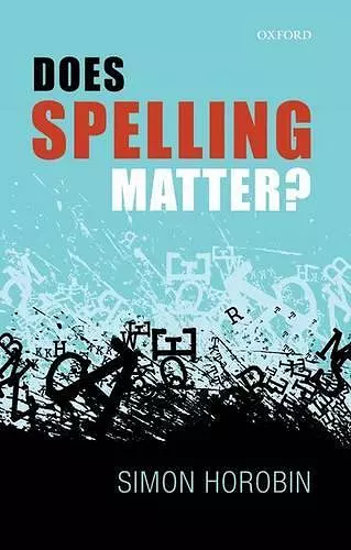 Does Spelling Matter? cover