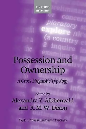 Possession and Ownership cover