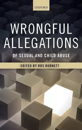 Wrongful Allegations of Sexual and Child Abuse cover