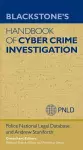 Blackstone's Handbook of Cyber Crime Investigation cover