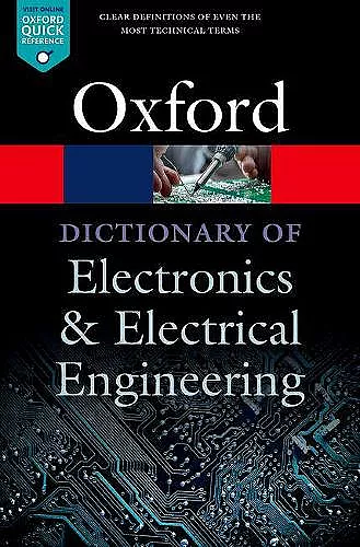A Dictionary of Electronics and Electrical Engineering cover