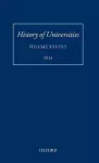 History of Universities cover