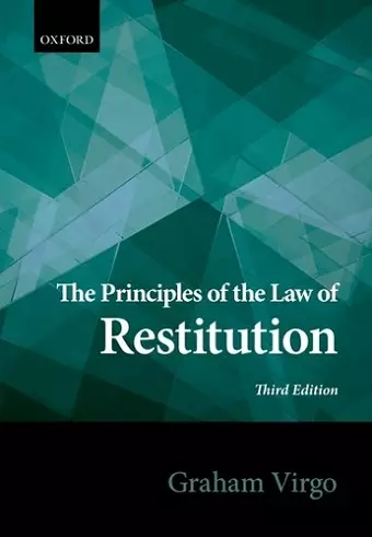 The Principles of the Law of Restitution cover