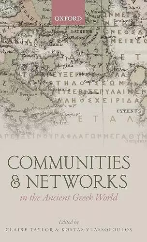 Communities and Networks in the Ancient Greek World cover