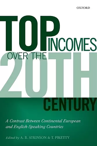 Top Incomes Over the Twentieth Century cover