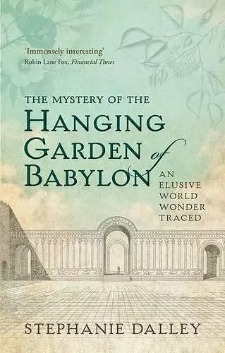 The Mystery of the Hanging Garden of Babylon cover