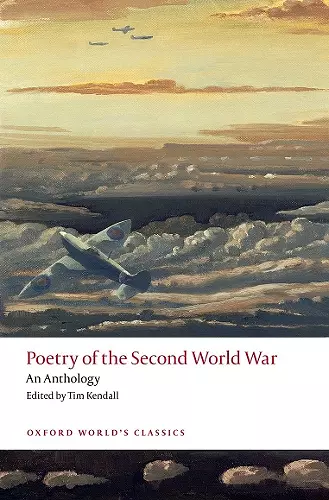 Poetry of the Second World War cover