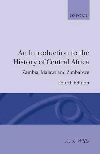An Introduction to the History of Central Africa cover