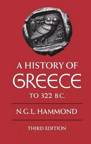 A History of Greece to 322 BC cover