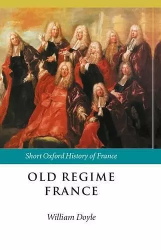 Old Regime France cover